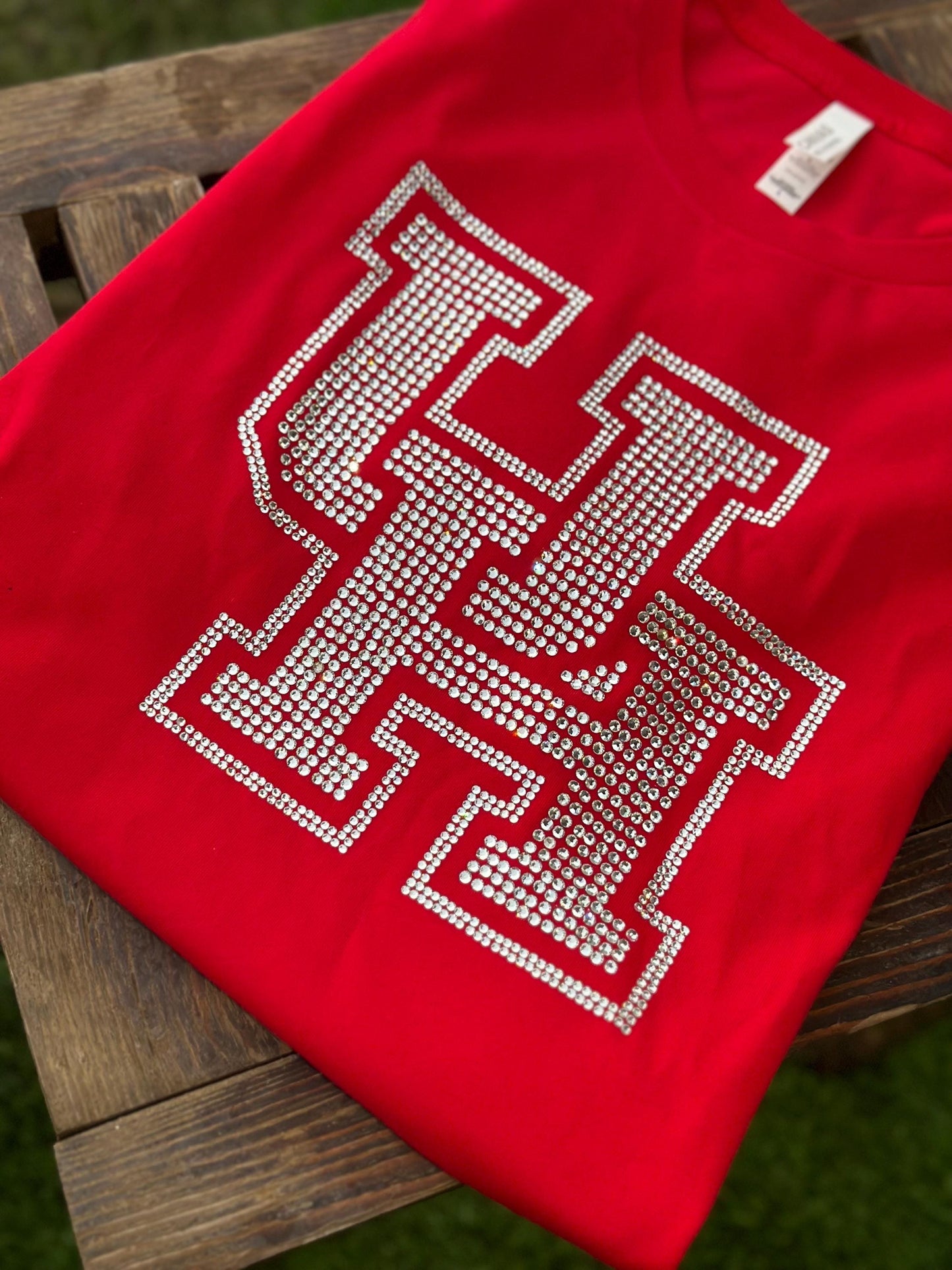 Camiseta con logo de la UH, camiseta universitaria, camiseta unisex con logo, camiseta con logo de Houston