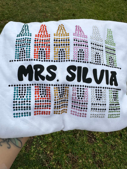 Camiseta con brillo para profesores, camiseta con arcoíris, camiseta de agradecimiento a los profesores, camiseta unisex con brillo, camiseta con brillo para mujer, camiseta con brillo para profesores