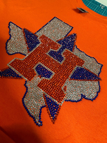 Camiseta con logo de los Astros, camiseta de béisbol, camiseta unisex con logo de los Astros, camiseta con logo de los Astros, camiseta de béisbol, camiseta unisex con logo de los Astros