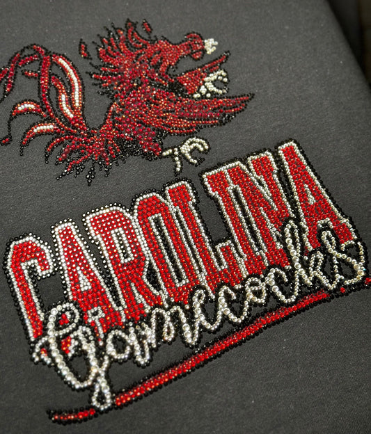 Camiseta personalizada con bling, camiseta personalizada del equipo deportivo, camiseta unisex con bling, camiseta con bling, equipo universitario
